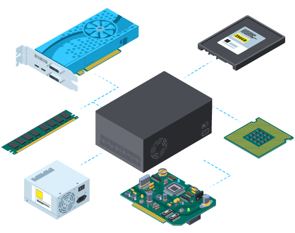 Everything is customisable Customise your spec